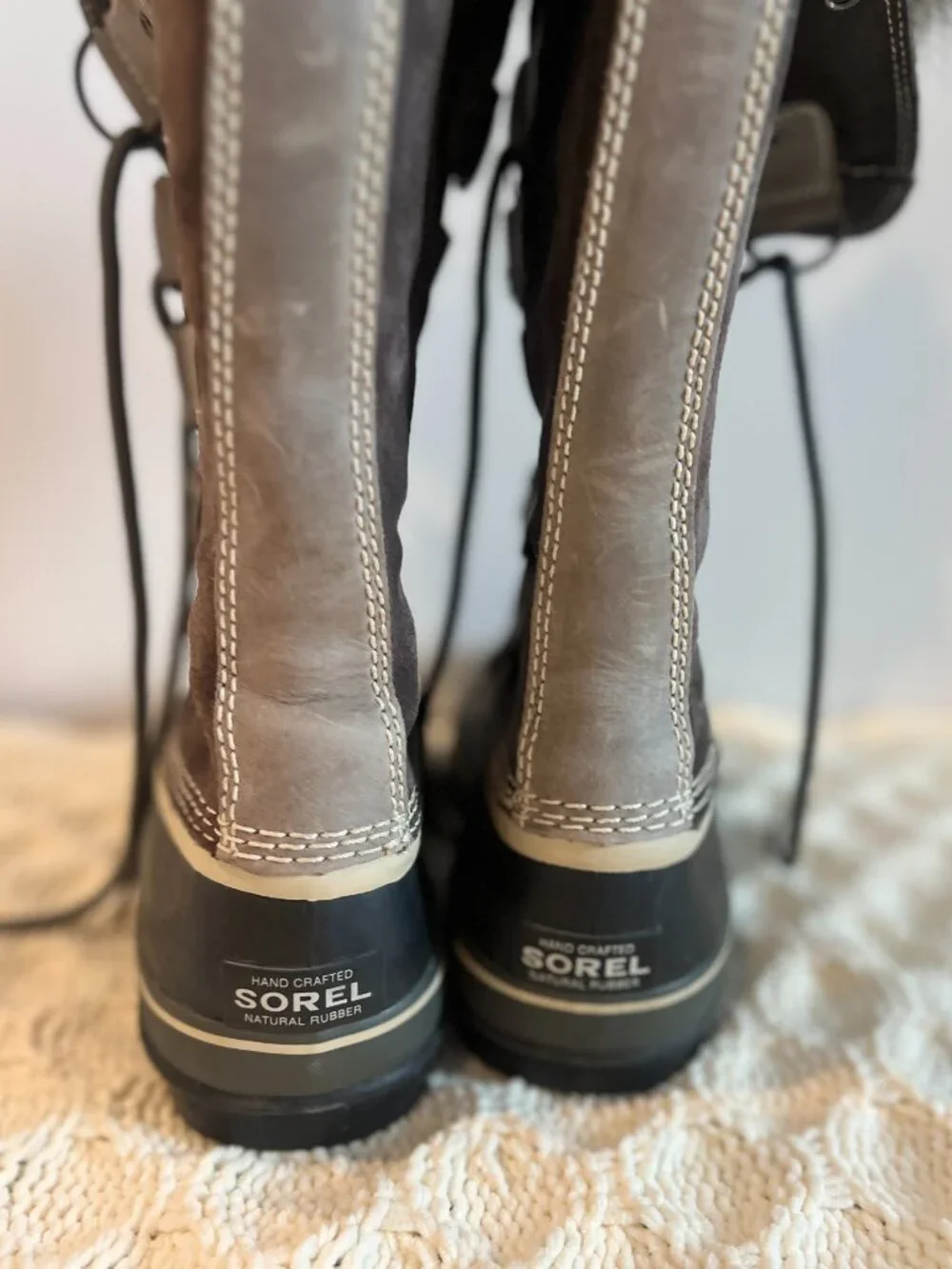 Sorel Joan of Arctic Waterproof Winter Boots Faux Fur Women’s Size 10